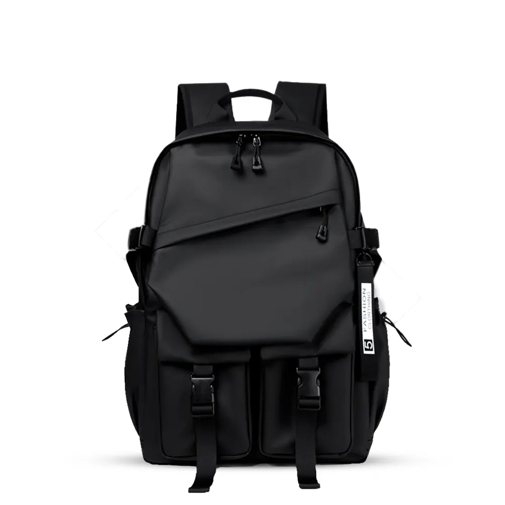 Fashionable Laptop and Travelling Black Backpack by Small Zebra